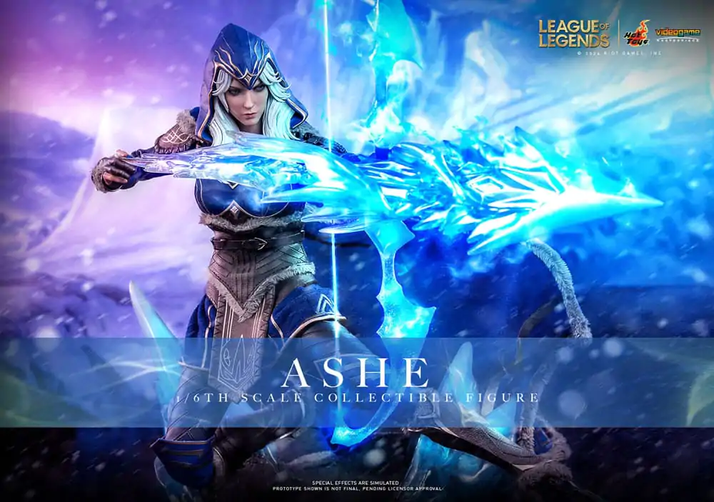 League of Legends Videoigra Masterpiece akcijska figura 1/6 Ashe 28 cm fotografija proizvoda