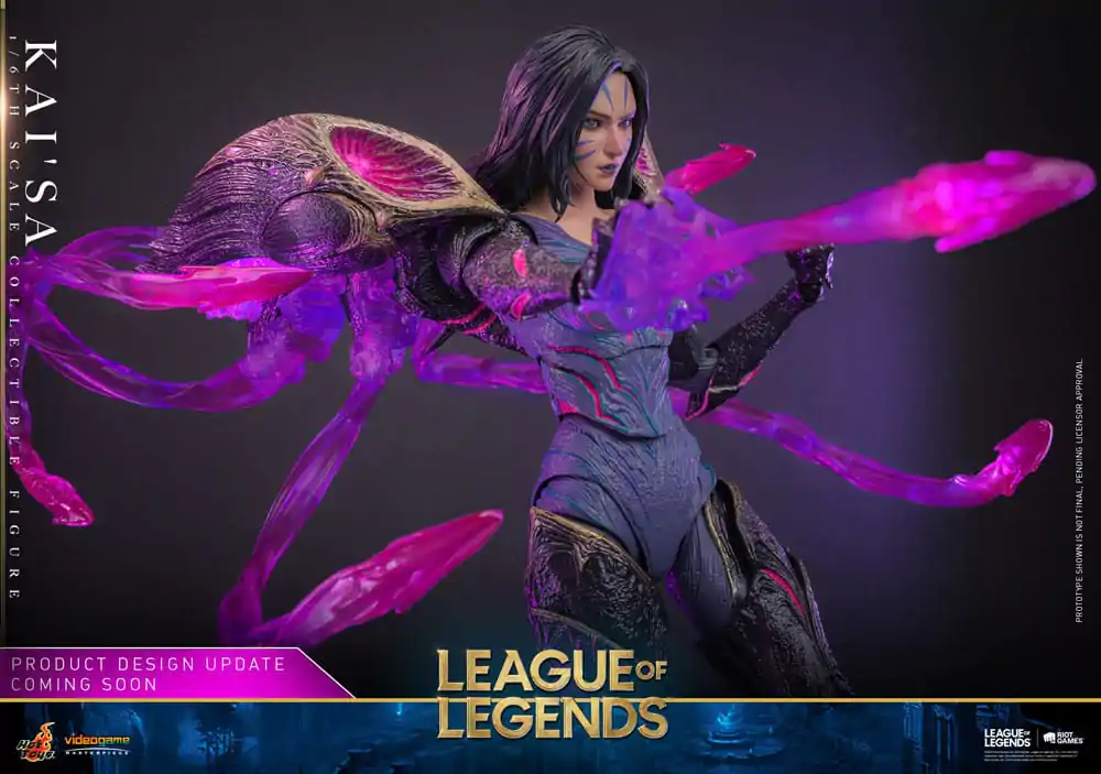 League of Legends Video Game Remek-djelo akcijska figura 1/6 Kai'Sa 29 cm fotografija proizvoda