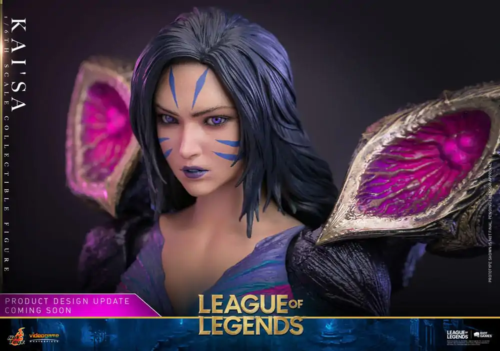 League of Legends Video Game Remek-djelo akcijska figura 1/6 Kai'Sa 29 cm fotografija proizvoda