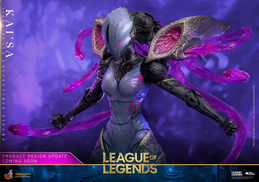 League of Legends Video Game Remek-djelo akcijska figura 1/6 Kai'Sa 29 cm fotografija proizvoda