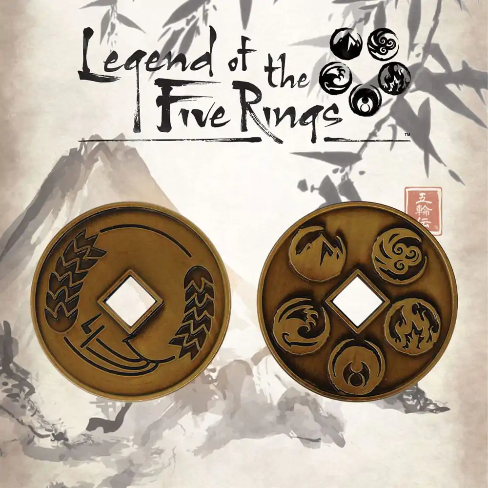 Legend of the Five Rings kolekcionarski novčić Koku Limited Edition fotografija proizvoda