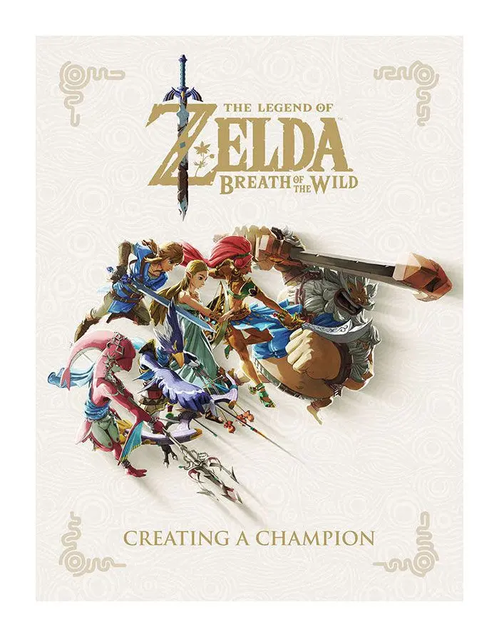 Legend of Zelda Breath of the Wild Art Book Stvaranje prvaka - Umjetnička knjiga fotografija proizvoda