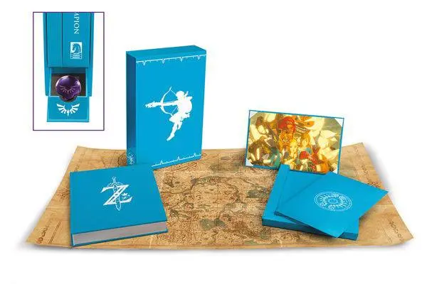 Legend of Zelda Breath of the Wild Art Book Creating A Champion Hero's Edition - Umjetnička knjiga fotografija proizvoda