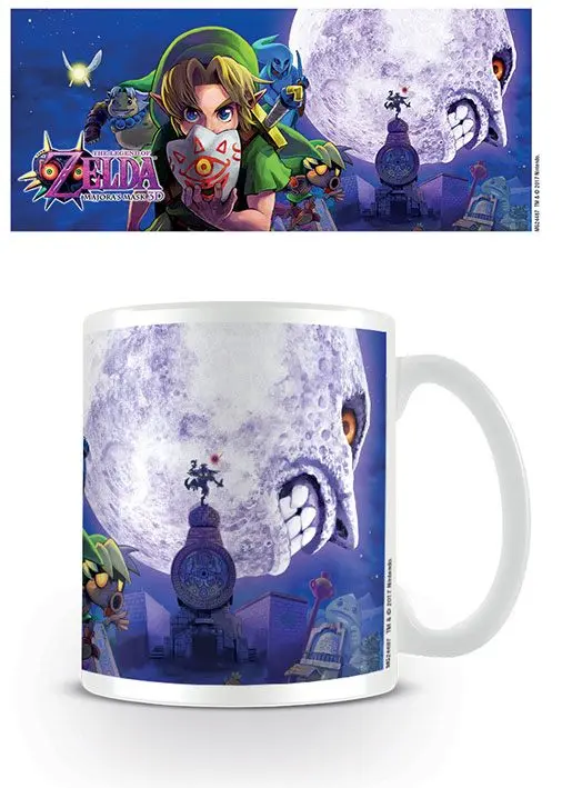Legend of Zelda Majoras Mask Šalica Moon fotografija proizvoda