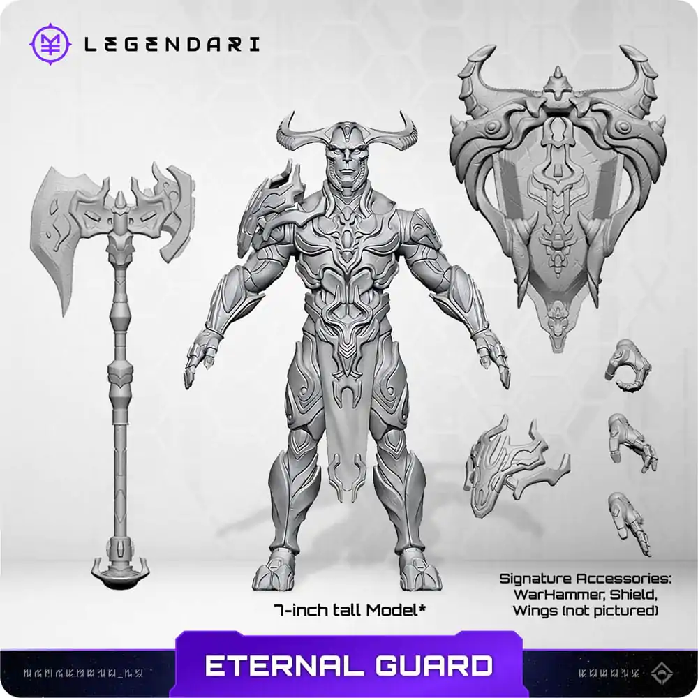 Legendari akcijska figura 1/10 Eternal Guard 18 cm fotografija proizvoda