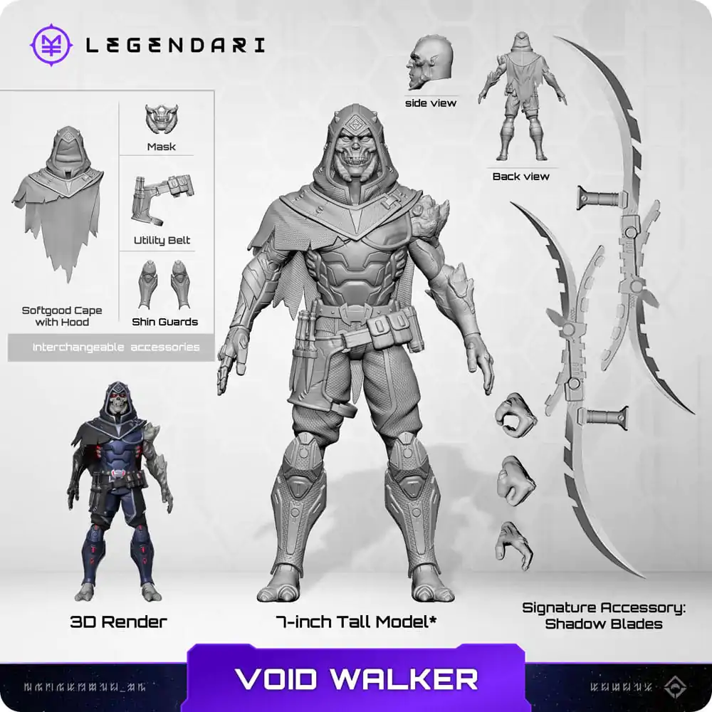 Legendarna akcijska figura 1/10 Voidwalker 18 cm fotografija proizvoda