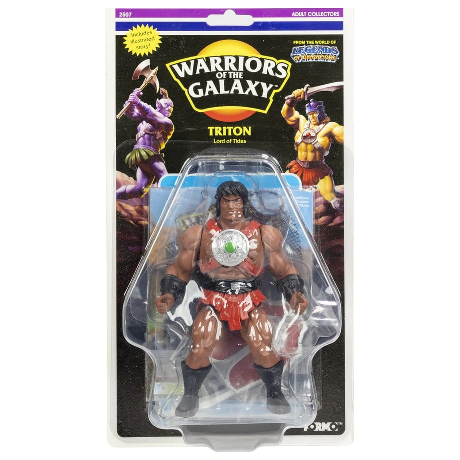 Legends of Dragonore: Warriors of the Galaxy Wave 3 akcijska figura Triton 14 cm fotografija proizvoda