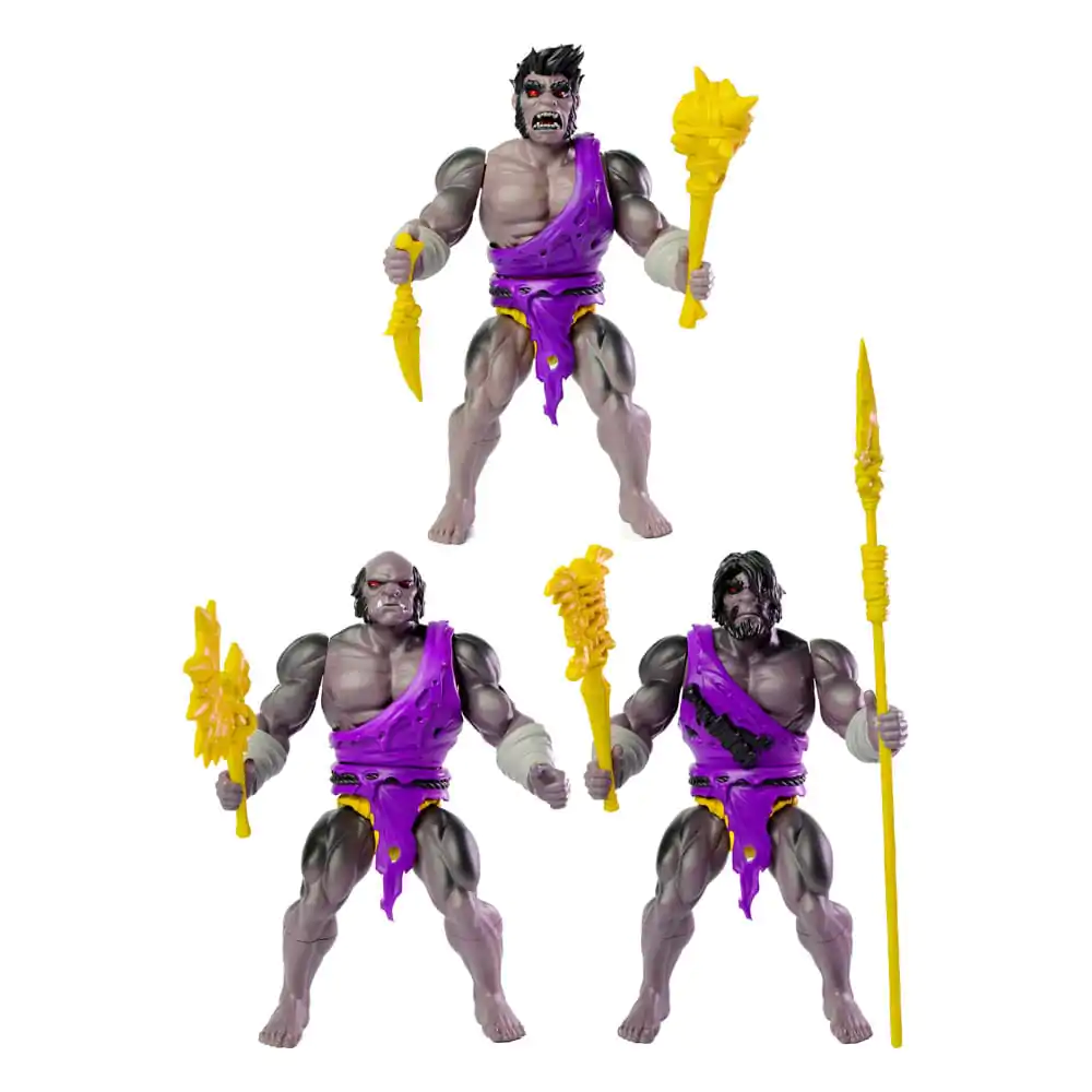 Legends of Dragonore Wave 2: Dragon Hunt set od 3 Brukteror Cave Men akcijske figure, 14 cm fotografija proizvoda