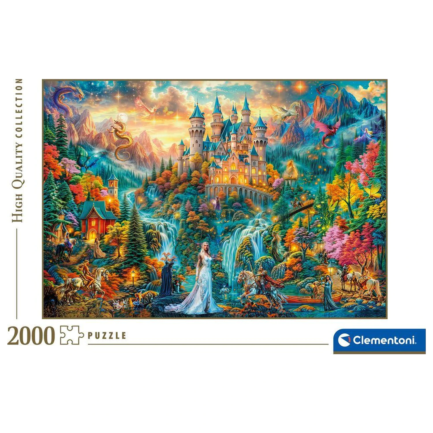 Legends Of The Hidden Realm puzzle od 2000 komada fotografija proizvoda