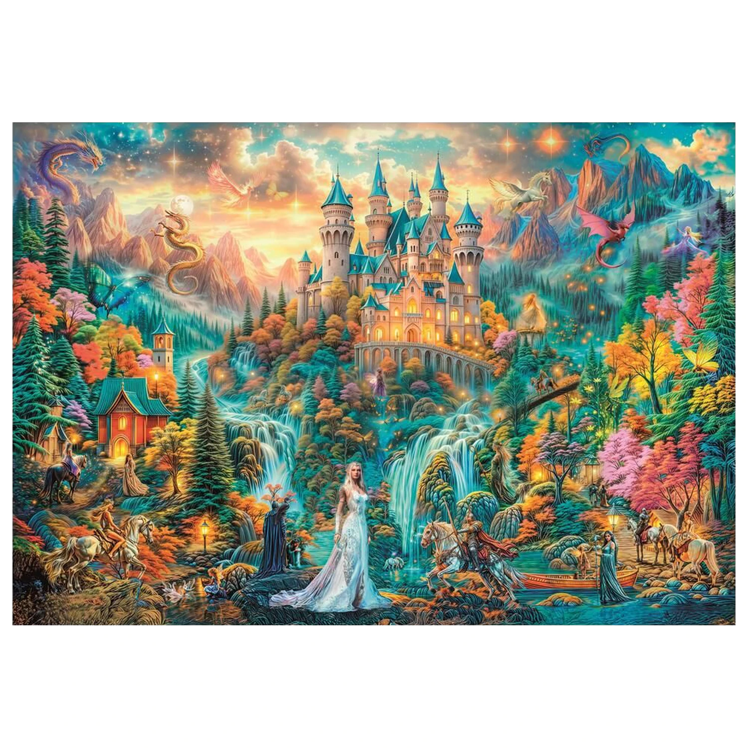 Legends Of The Hidden Realm puzzle od 2000 komada fotografija proizvoda