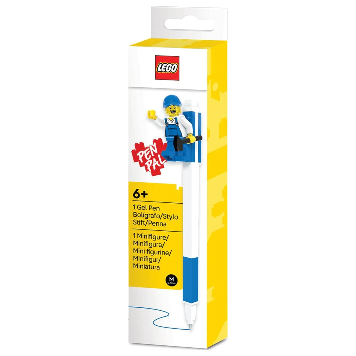 Lego plava gel olovka s minifigurom fotografija proizvoda