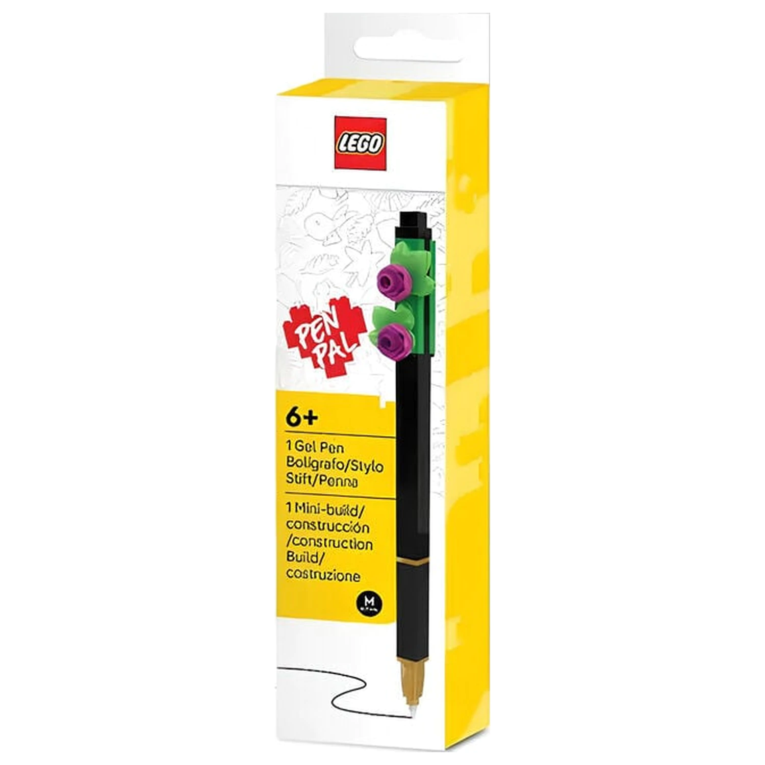 Lego Botanicals ljubičasta gel olovka fotografija proizvoda