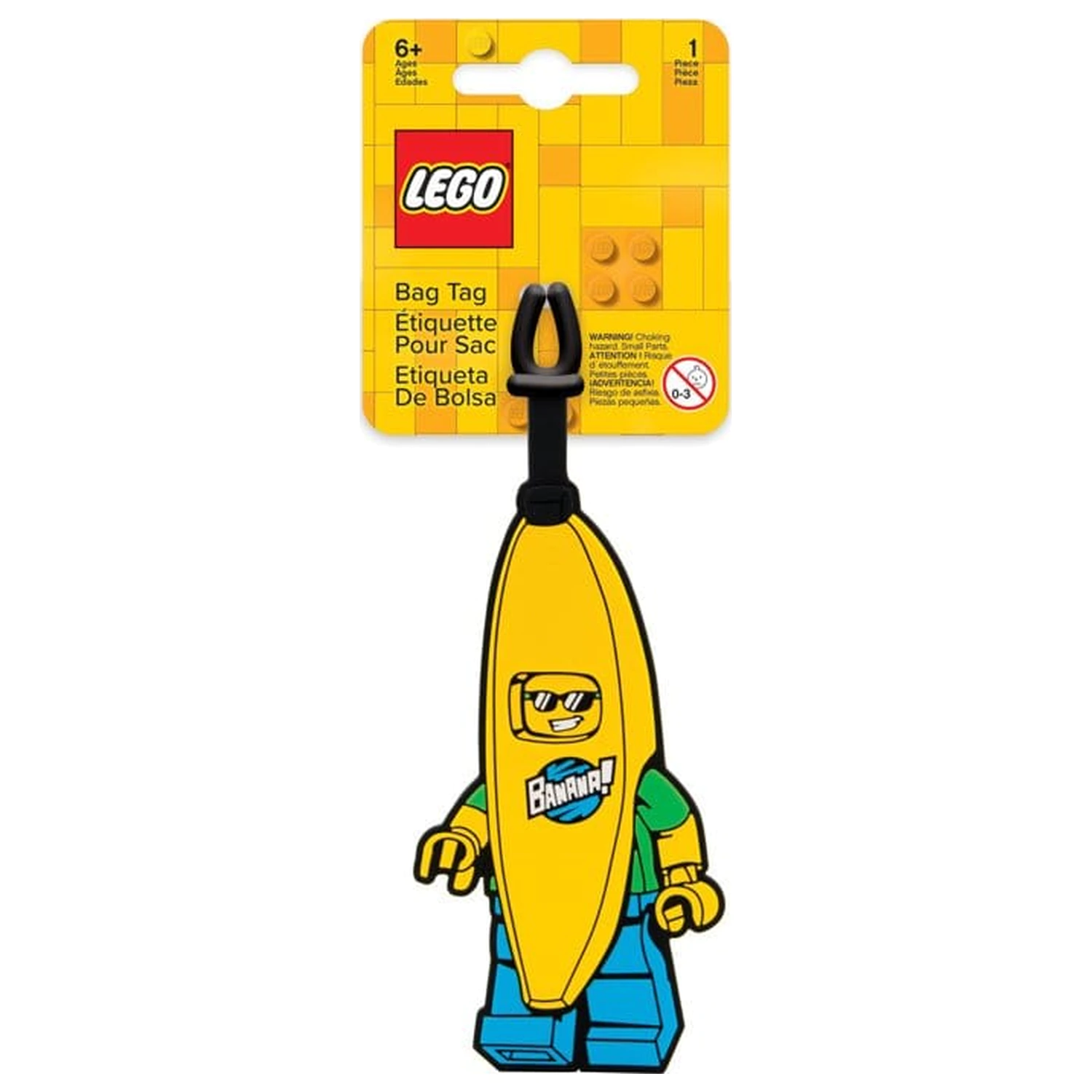 Lego privjesak za torbu Banana Guy fotografija proizvoda