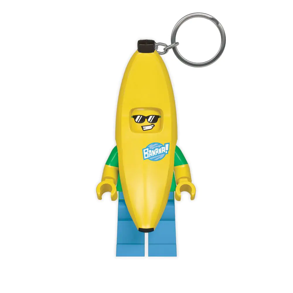 LEGO Classic Svjetleći privjesak za ključeve Banana 8 cm fotografija proizvoda