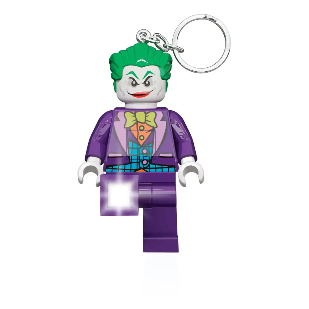 LEGO DC Comics svjetleći privjesak za ključeve Joker 8 cm fotografija proizvoda