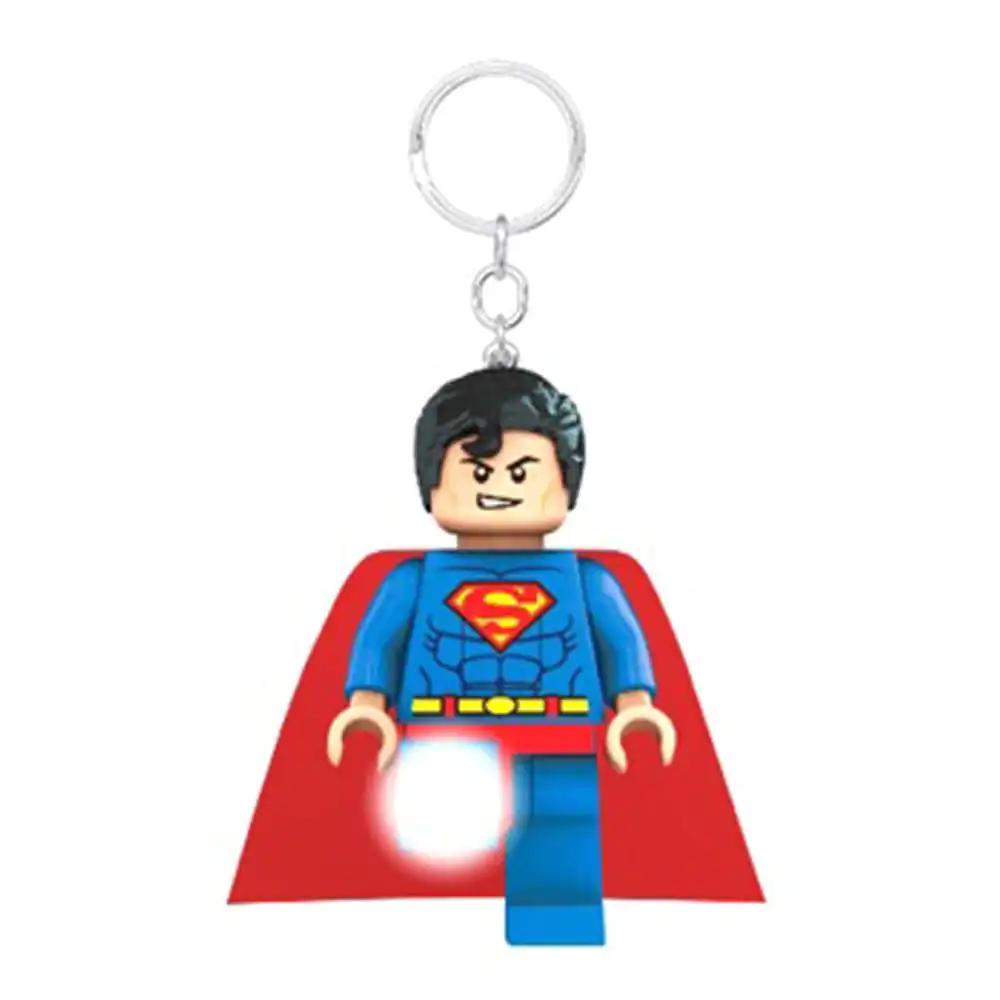 LEGO DC Comics Svjetleći privjesak za ključeve Superman 8 cm fotografija proizvoda