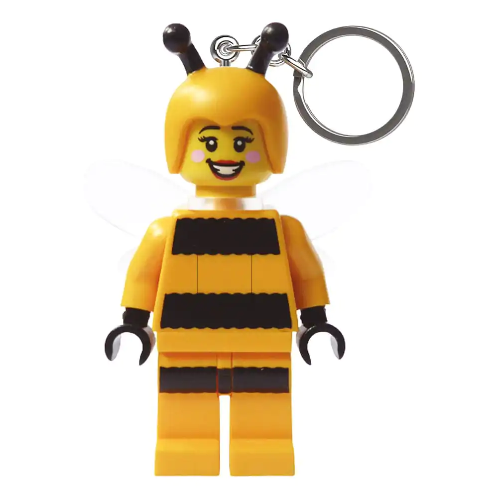 LEGO Minifigure Svjetleći privjesak za ključeve Bee Girl 8 cm fotografija proizvoda