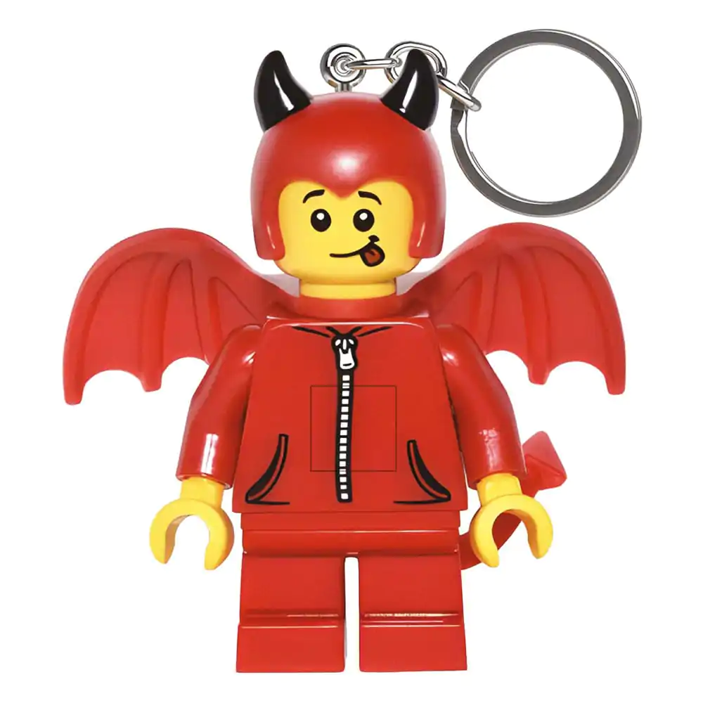 LEGO Minifigures svjetleći privjesak za ključeve Little Devil 8 cm fotografija proizvoda