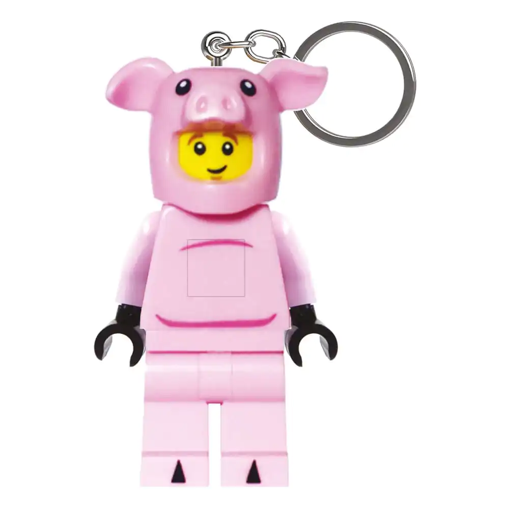 LEGO Minifigures Svjetleći privjesak za ključeve Piggy Guy 8 cm fotografija proizvoda