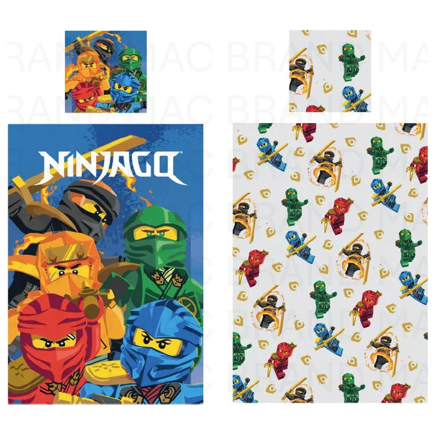 Lego Ninjago Sanctuary dječja, vrtićka navlaka za poplun fotografija proizvoda