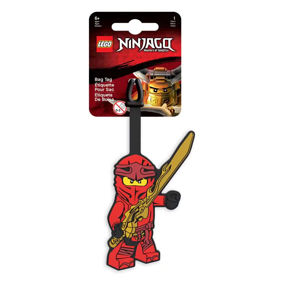 LEGO Ninjago oznaka za prtljagu Kai 9 cm fotografija proizvoda