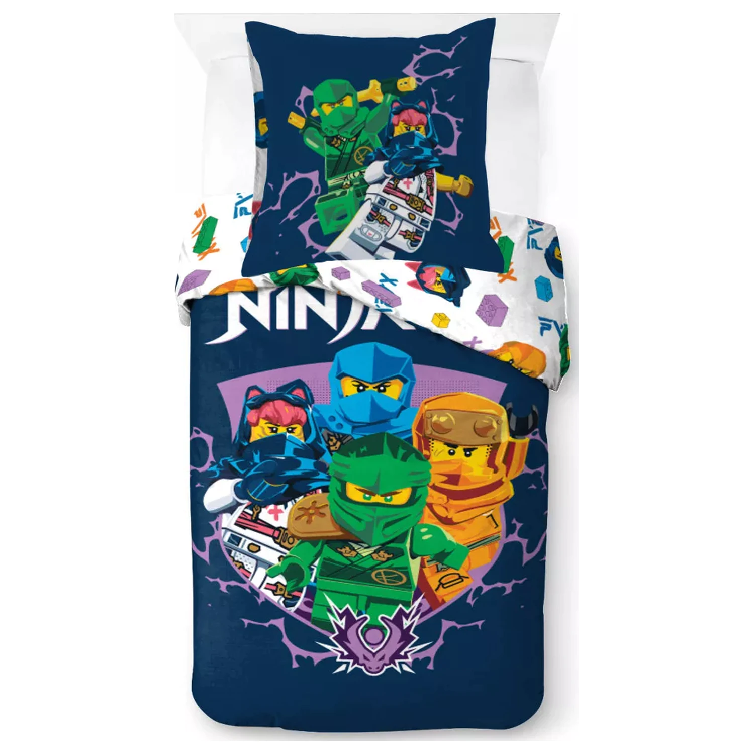 Lego Ninjago Training navlaka za poplun fotografija proizvoda