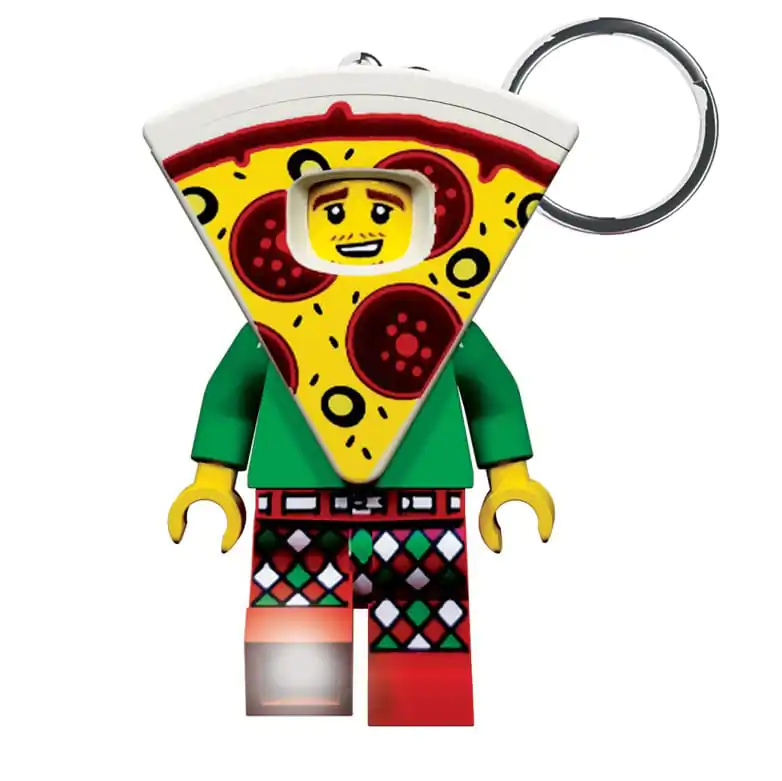 LEGO Svjetleći Privjesak za Ključeve Pizza 8 cm fotografija proizvoda