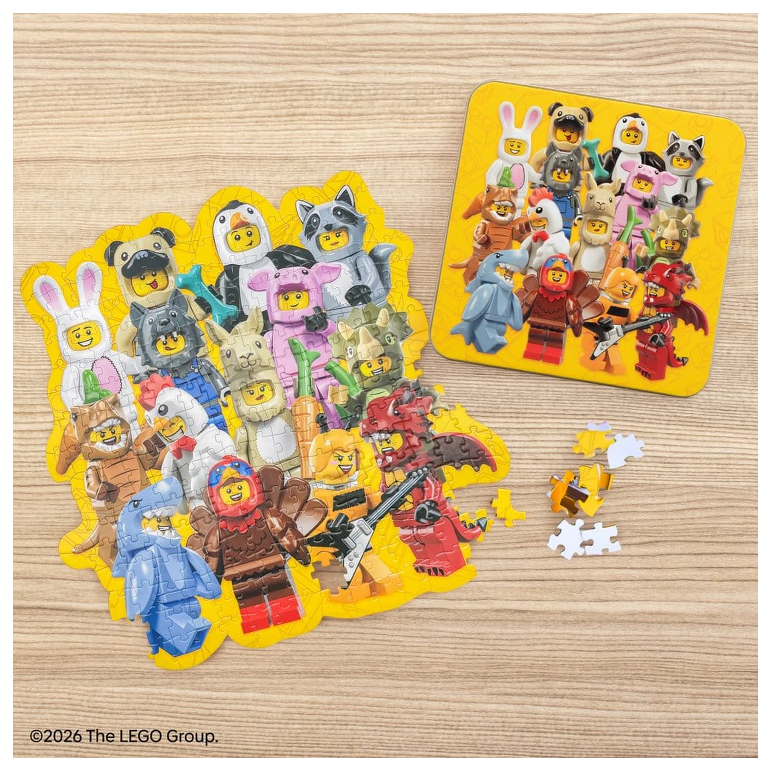 Lego Puzzle u limenci (250 komada) fotografija proizvoda