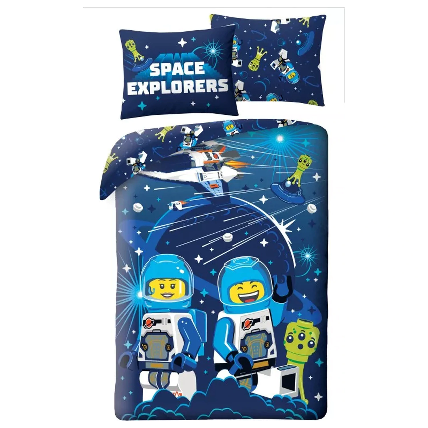 Lego Space Explorers posteljina set fotografija proizvoda