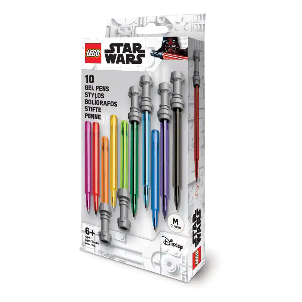 LEGO Star Wars Gel olovke pakiranje od 10 komada Lightsaber fotografija proizvoda