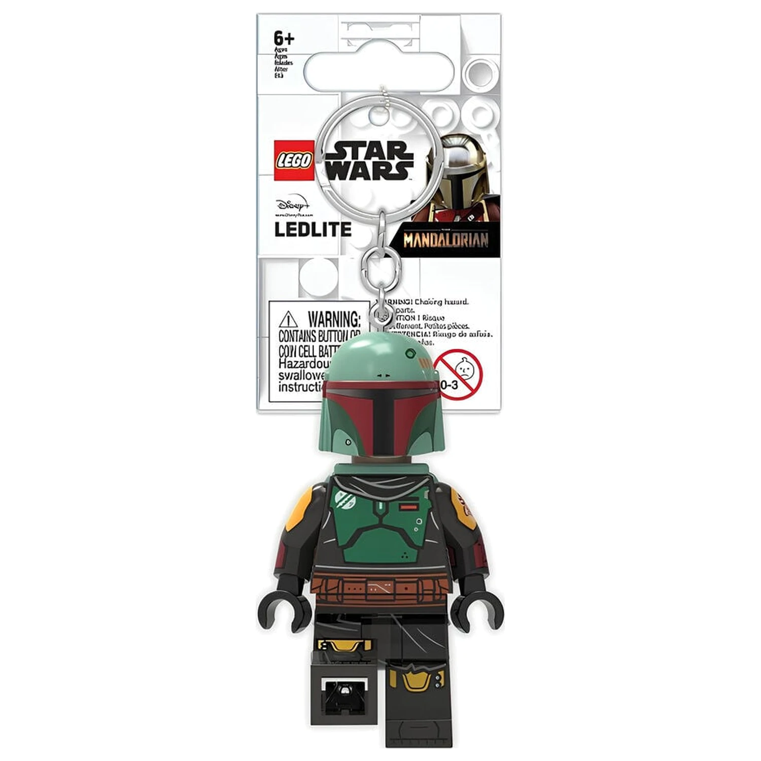Lego Star Wars The Mandalorian Boba Fett privjesak za ključeve sa svjetlom fotografija proizvoda