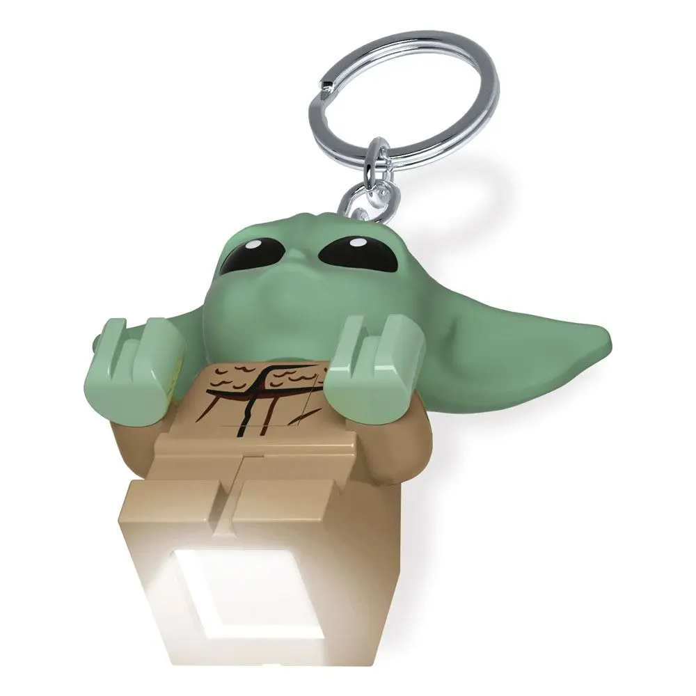 LEGO Star Wars The Mandalorian Svjetleći privjesak za ključeve Baby Yoda 6 cm fotografija proizvoda