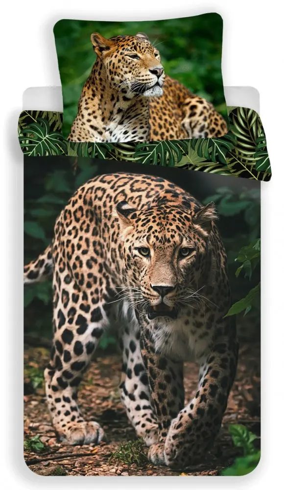 Leopard set navlake za poplun 140x200cm, 70x90cm fotografija proizvoda