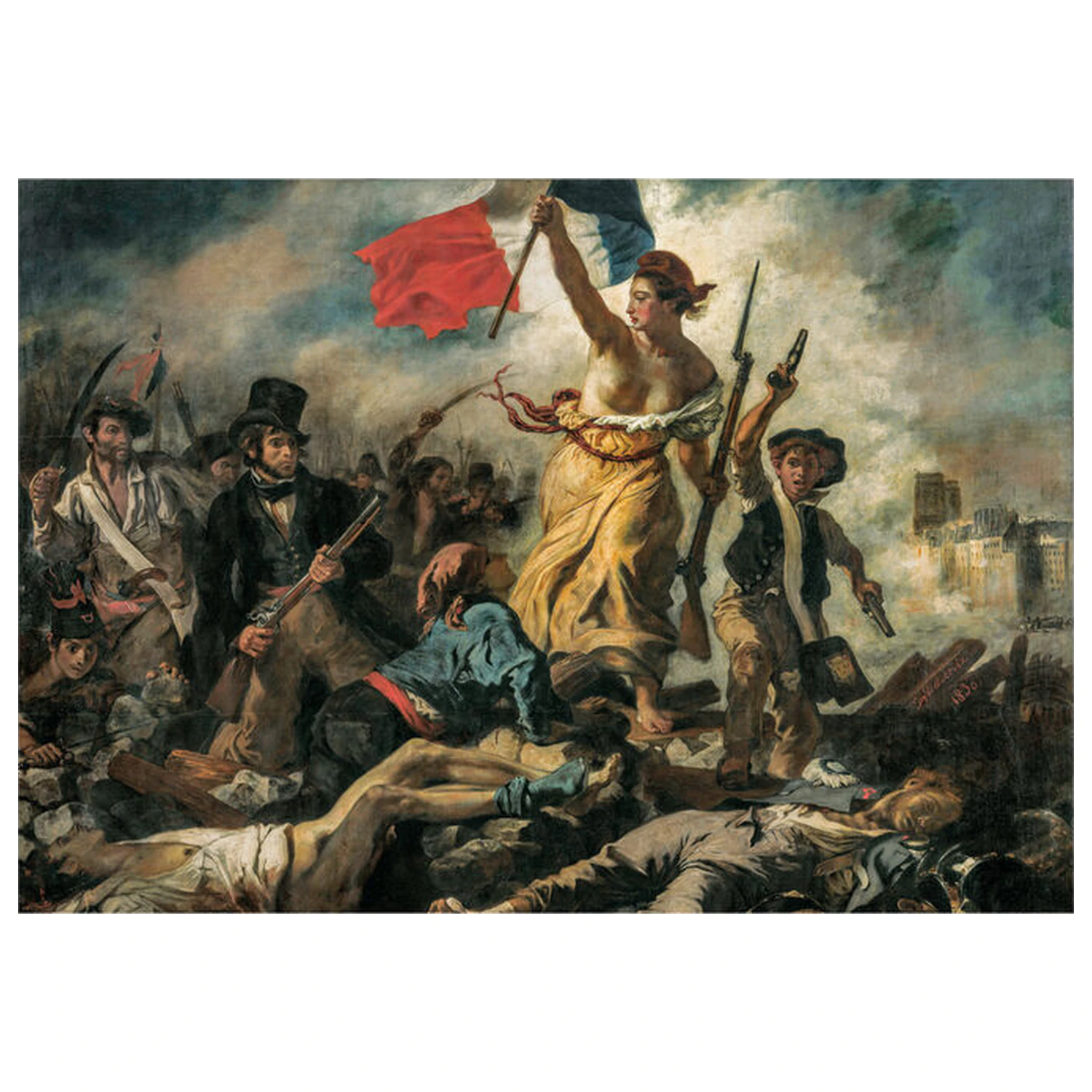 Liberty Leading the People slagalica 1000 komada fotografija proizvoda