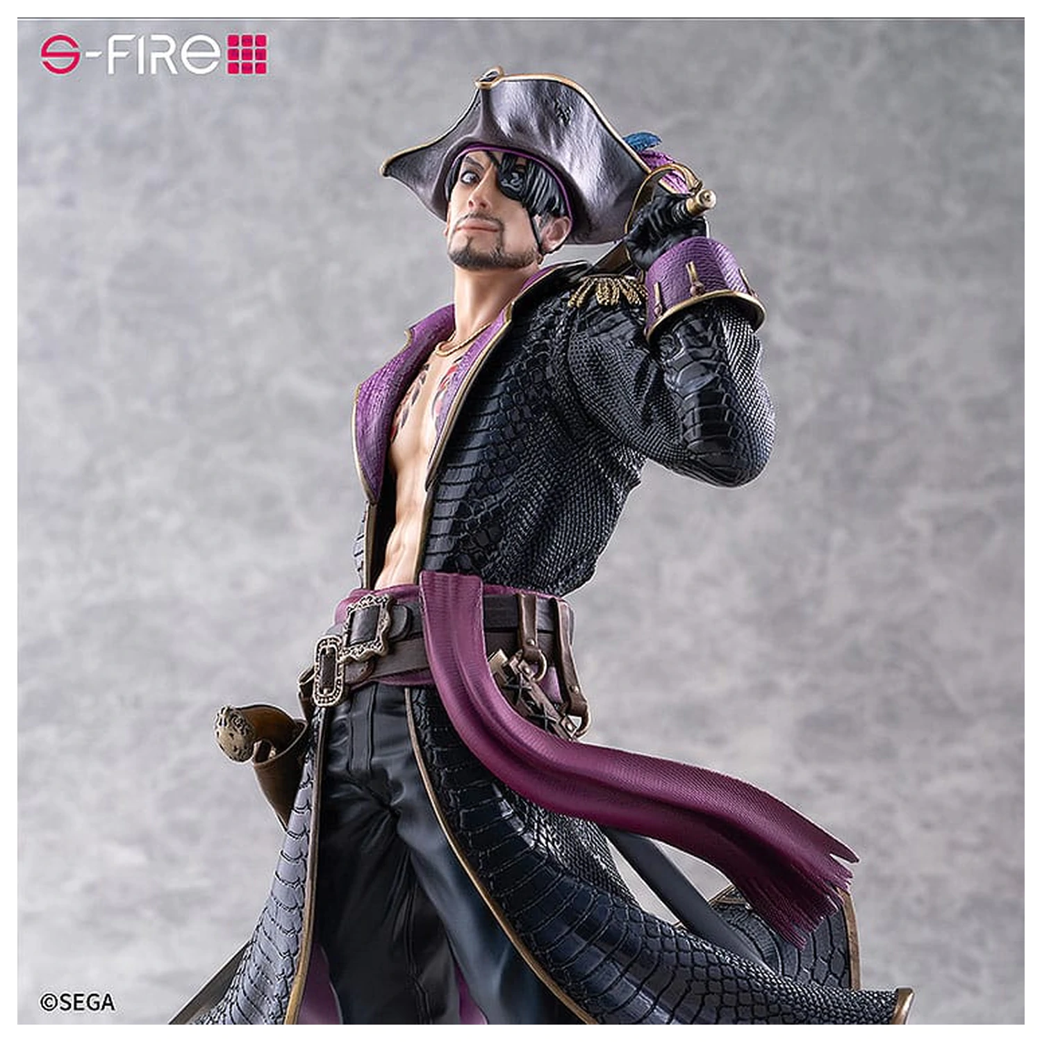 Like a Dragon: Pirate Yakuza in Hawaii S-Fire PVC statua 1/7 Captain Majima (Goro Majima) 26 cm fotografija proizvoda