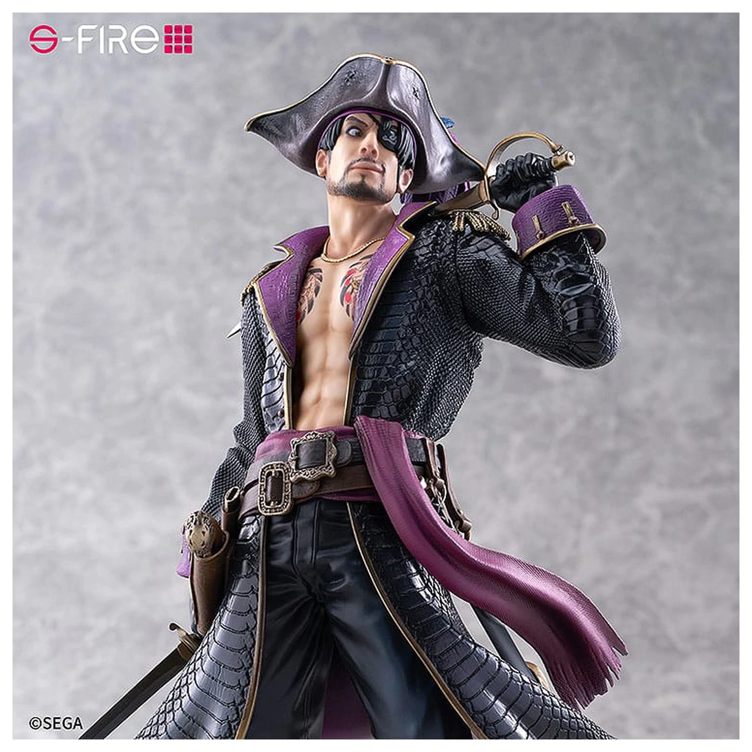 Like a Dragon: Pirate Yakuza in Hawaii S-Fire PVC statua 1/7 Captain Majima (Goro Majima) 26 cm fotografija proizvoda