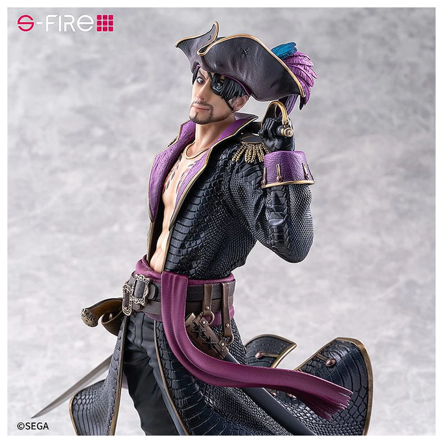 Like a Dragon: Pirate Yakuza in Hawaii S-Fire PVC statua 1/7 Captain Majima (Goro Majima) 26 cm fotografija proizvoda