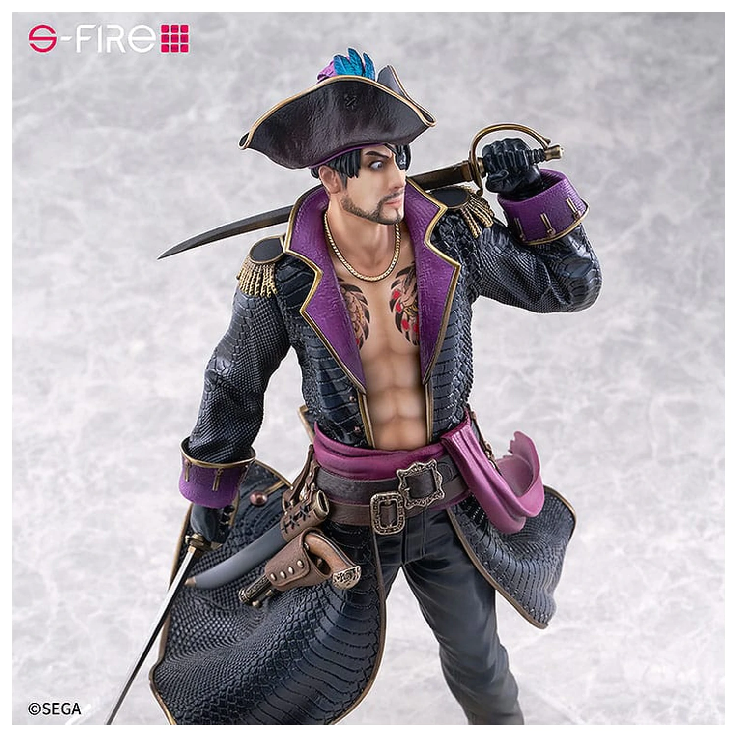 Like a Dragon: Pirate Yakuza in Hawaii S-Fire PVC statua 1/7 Captain Majima (Goro Majima) 26 cm fotografija proizvoda