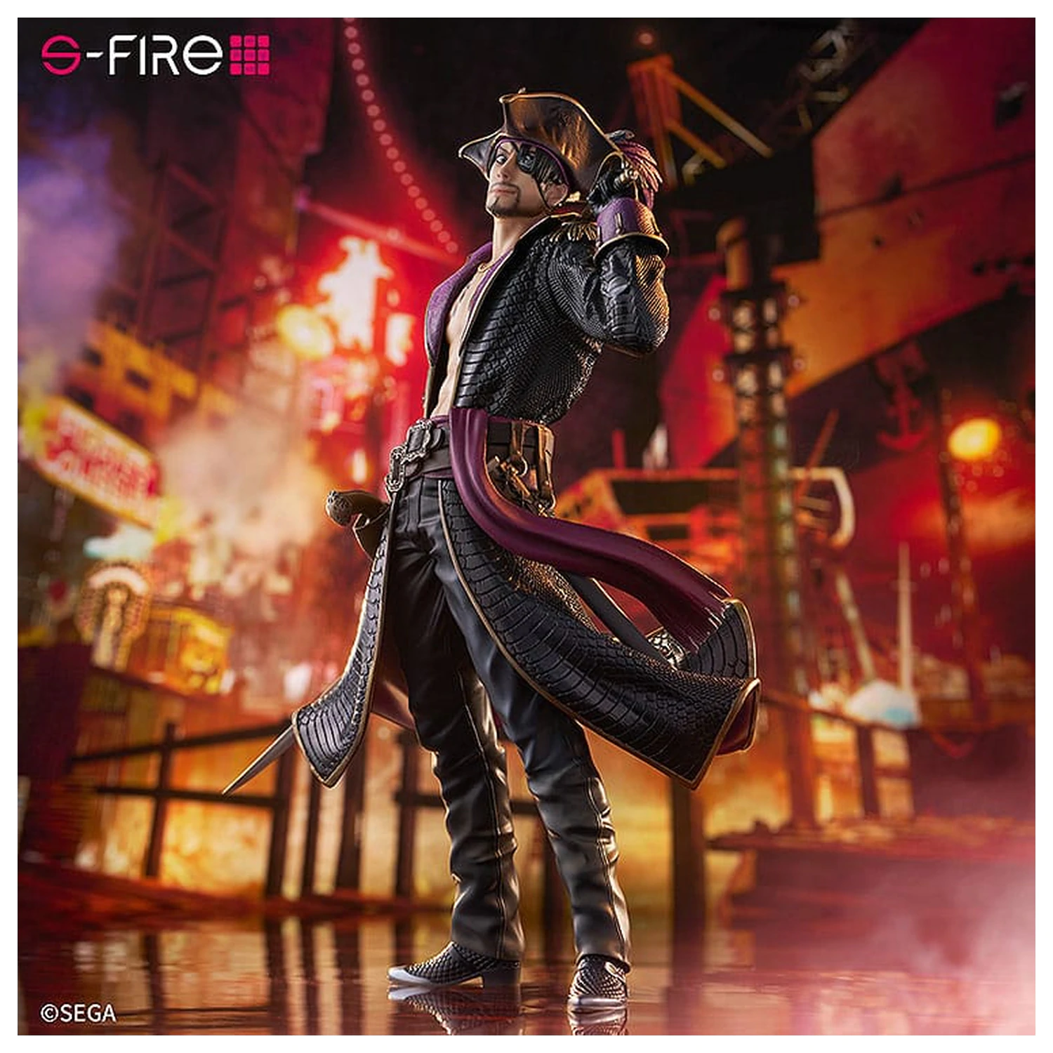 Like a Dragon: Pirate Yakuza in Hawaii S-Fire PVC statua 1/7 Captain Majima (Goro Majima) 26 cm fotografija proizvoda