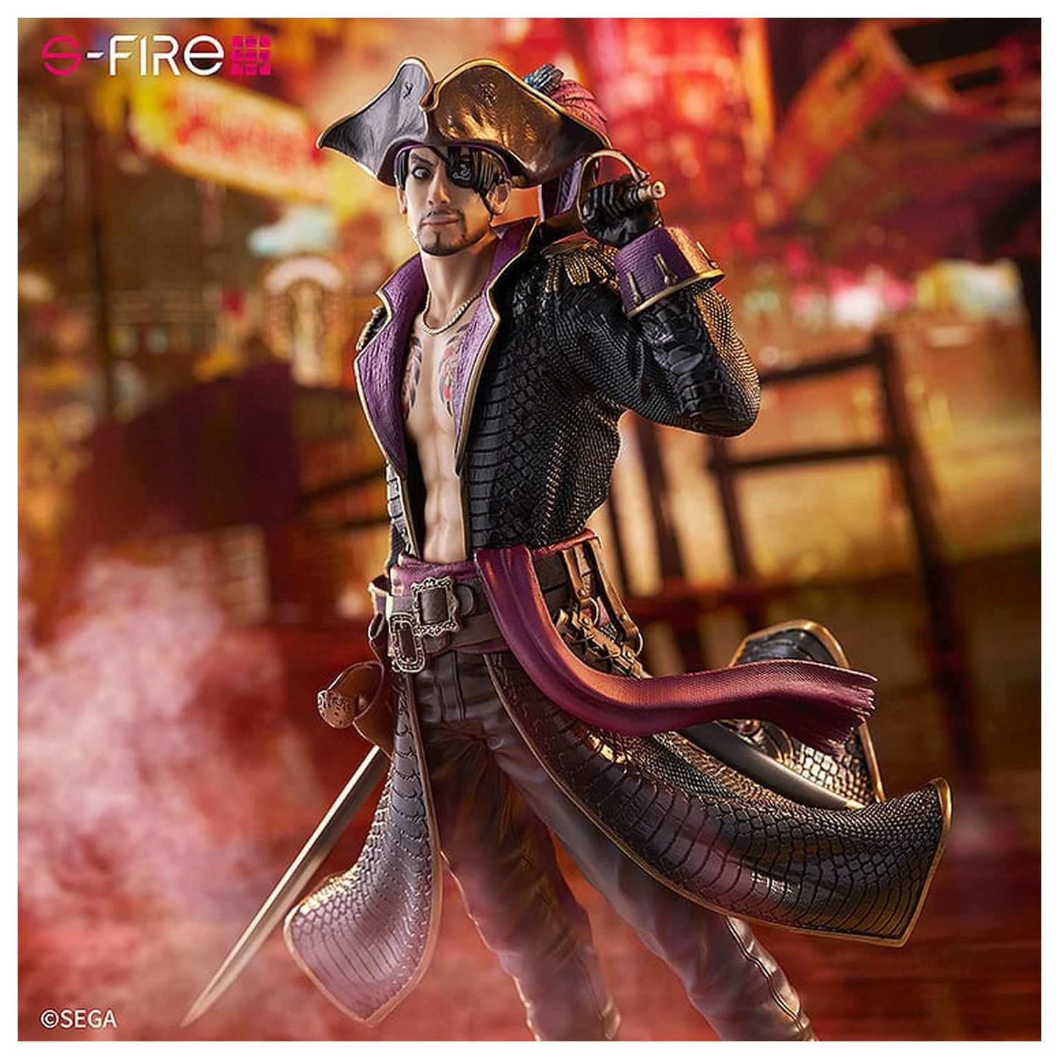 Like a Dragon: Pirate Yakuza in Hawaii S-Fire PVC statua 1/7 Captain Majima (Goro Majima) 26 cm fotografija proizvoda