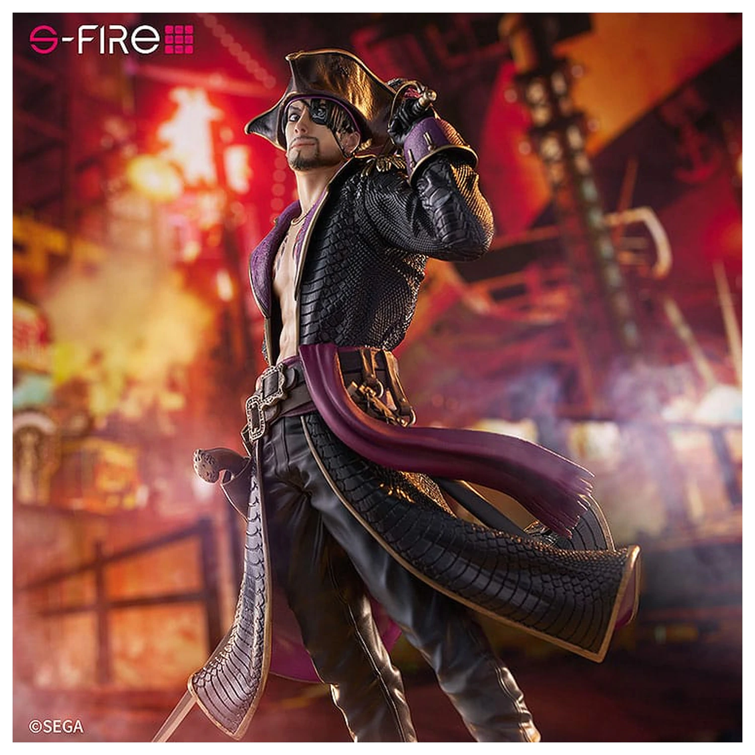 Like a Dragon: Pirate Yakuza in Hawaii S-Fire PVC statua 1/7 Captain Majima (Goro Majima) 26 cm fotografija proizvoda