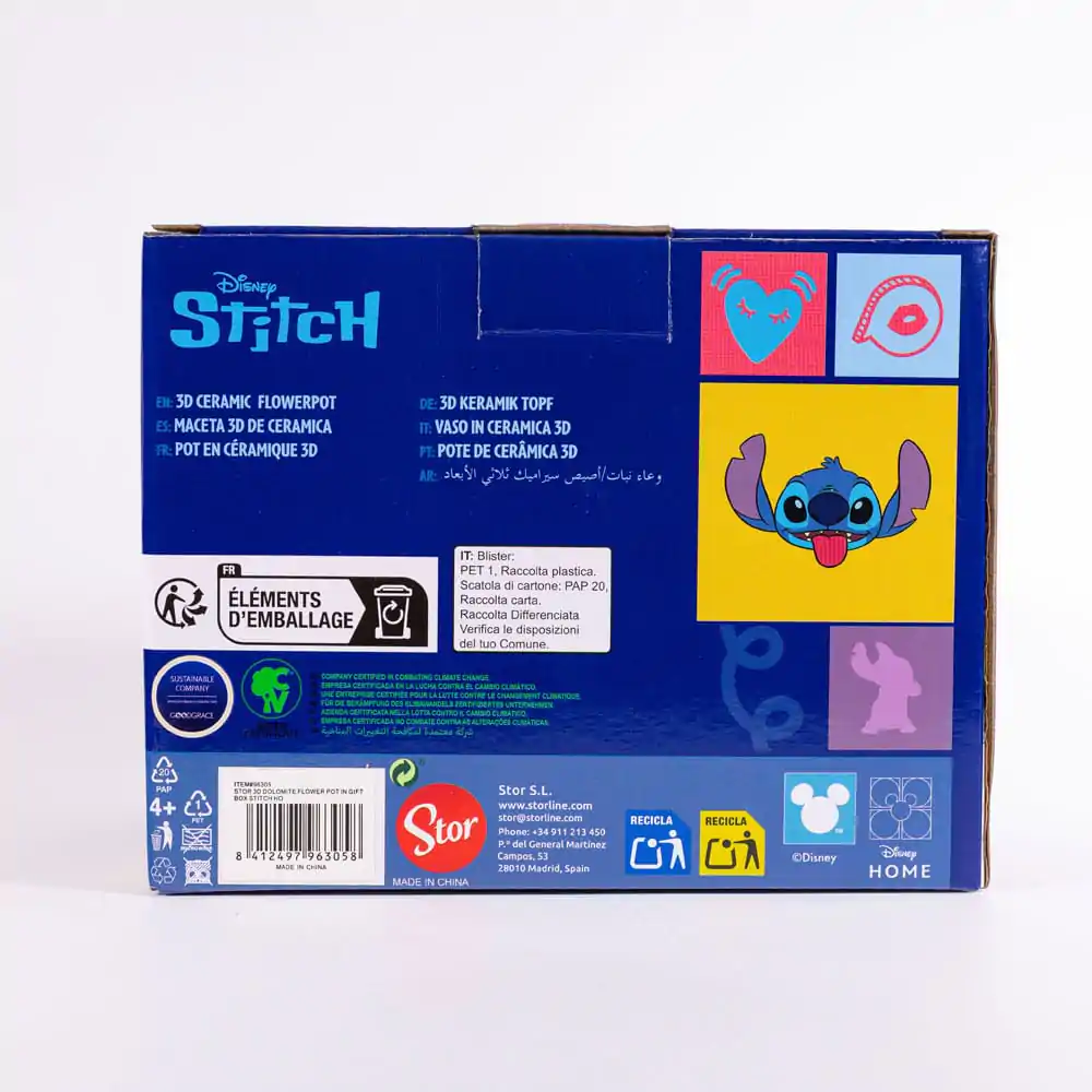 Lilo & Stitch 3D Flower Pot Stitch - 3D posuda za cvijeće Stitch fotografija proizvoda