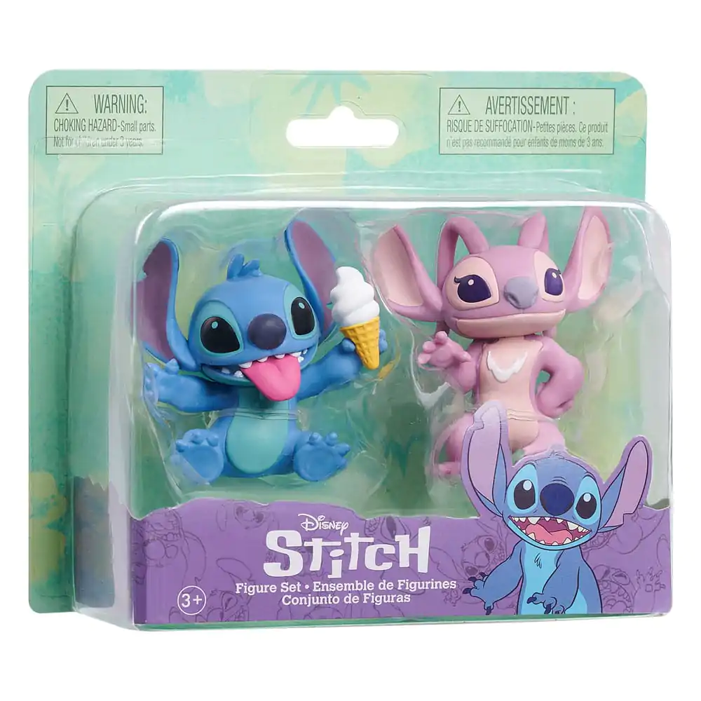 Lilo & Stitch Mini Figura 2-Pack Angel & Stitch 7 cm fotografija proizvoda