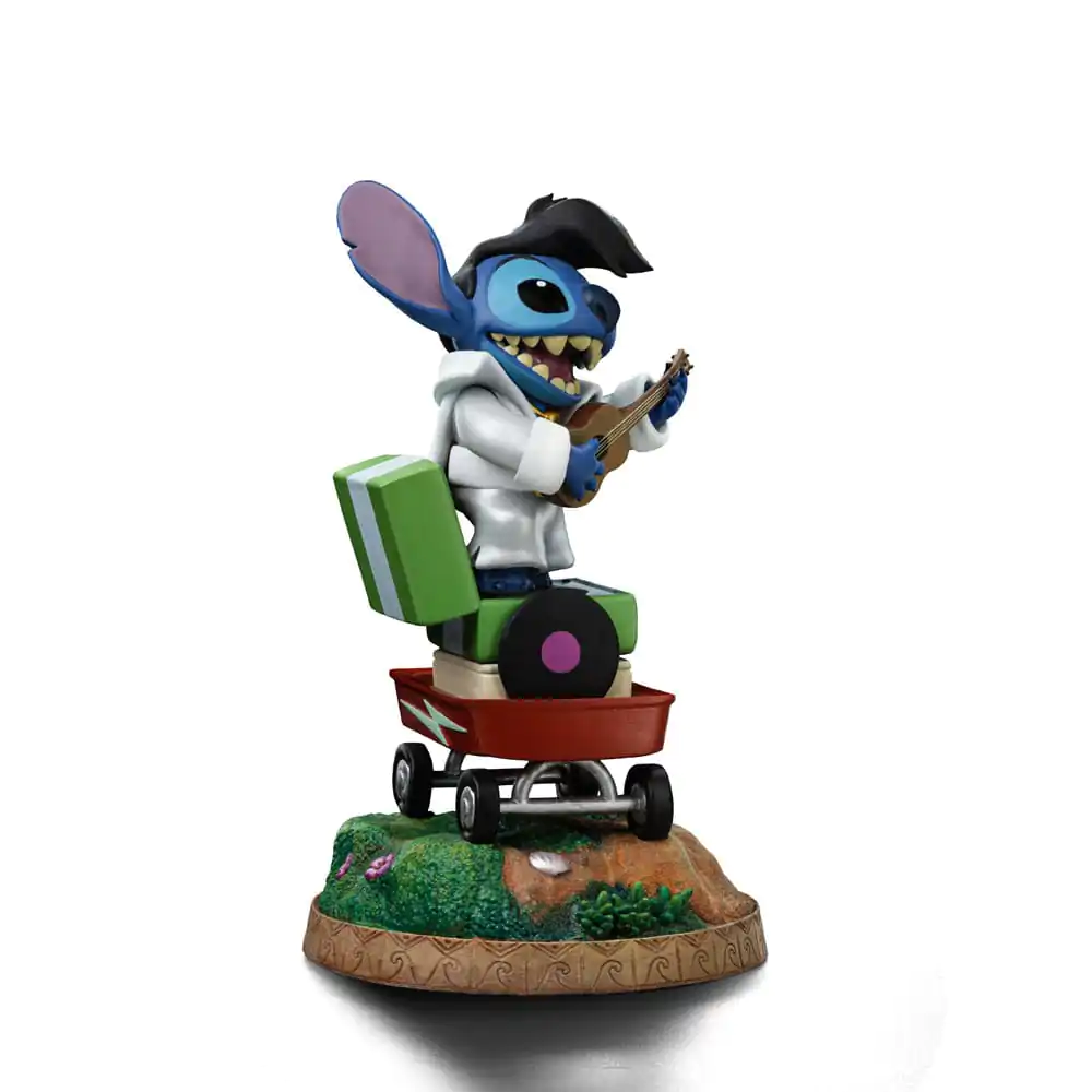 Lilo & Stitch Art Scale Kip 1/10 Stitch King of Rock 17 cm fotografija proizvoda