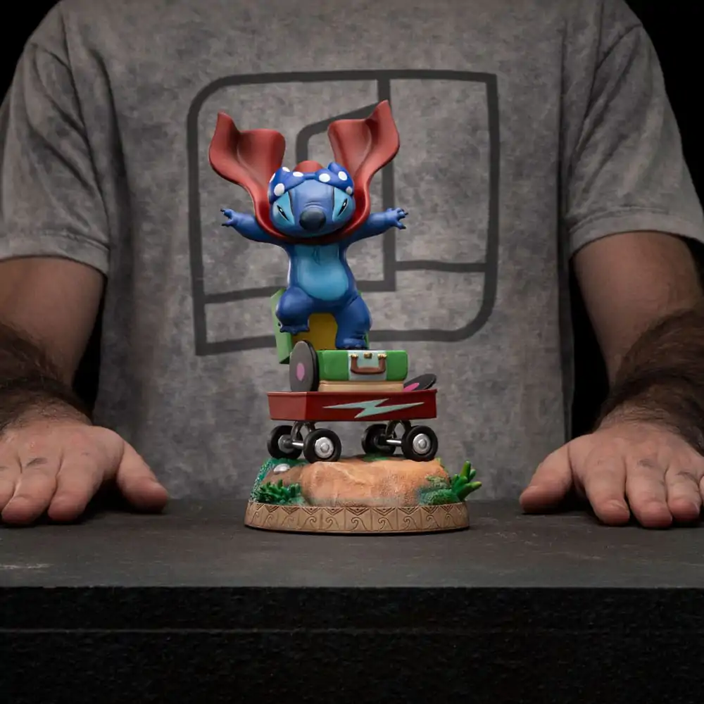 Lilo & Stitch Art Scale Kip 1/10 Stitch Laundry 19 cm fotografija proizvoda