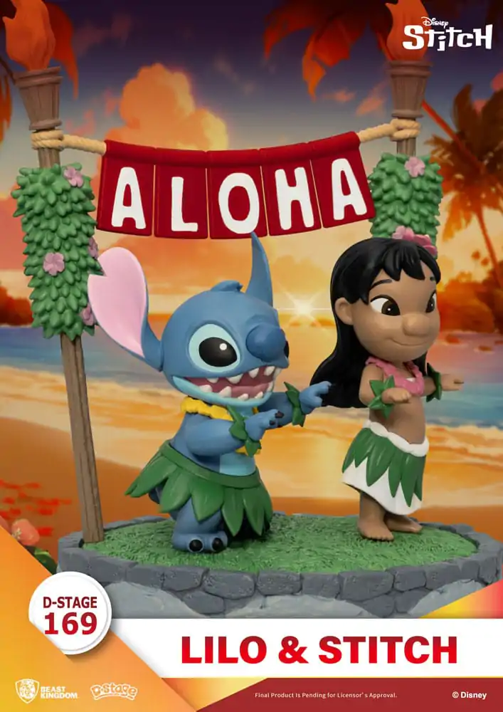 Lilo & Stitch D-Stage PVC Diorama Lilo & Stitch 16 cm fotografija proizvoda
