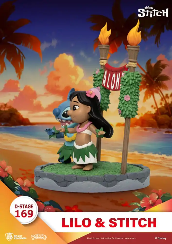 Lilo & Stitch D-Stage PVC Diorama Lilo & Stitch 16 cm fotografija proizvoda