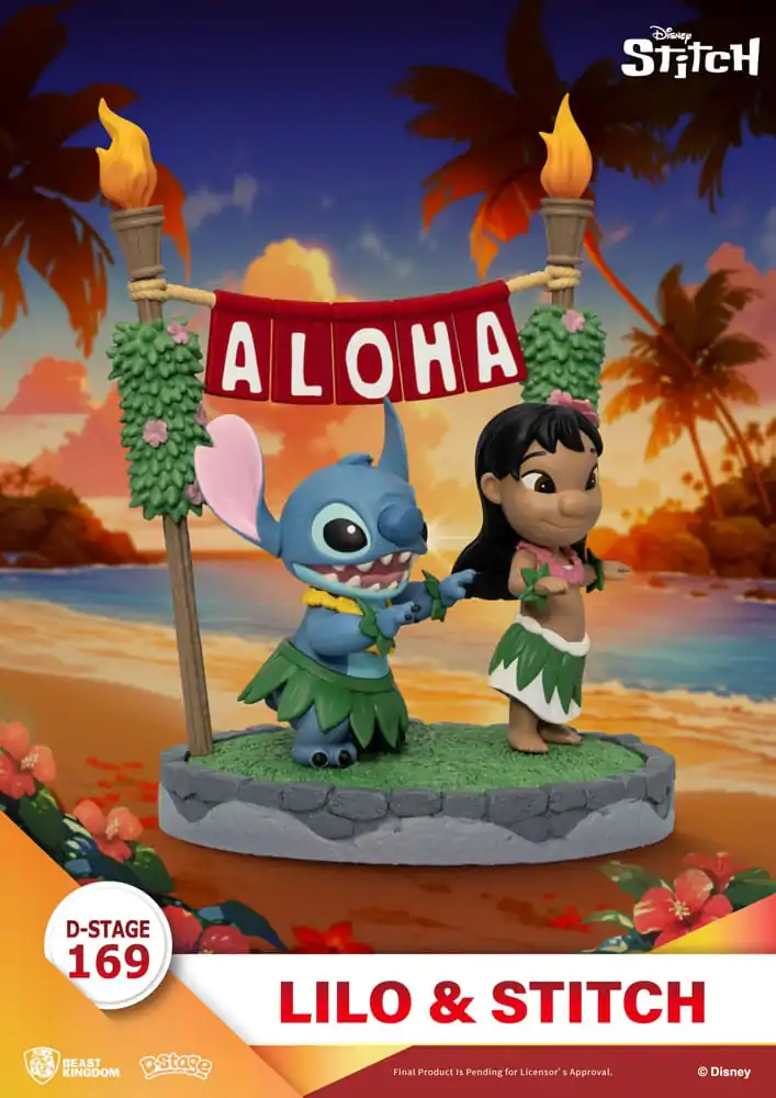 Lilo & Stitch D-Stage PVC Diorama Lilo & Stitch 16 cm fotografija proizvoda