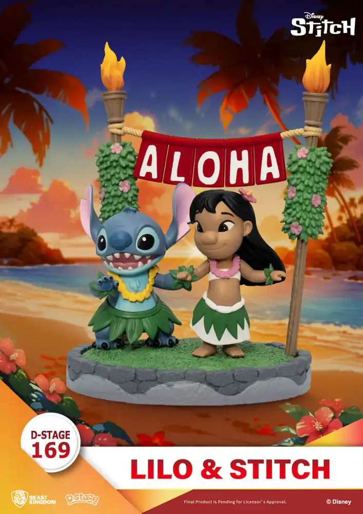 Lilo & Stitch D-Stage PVC Diorama Lilo & Stitch 16 cm fotografija proizvoda