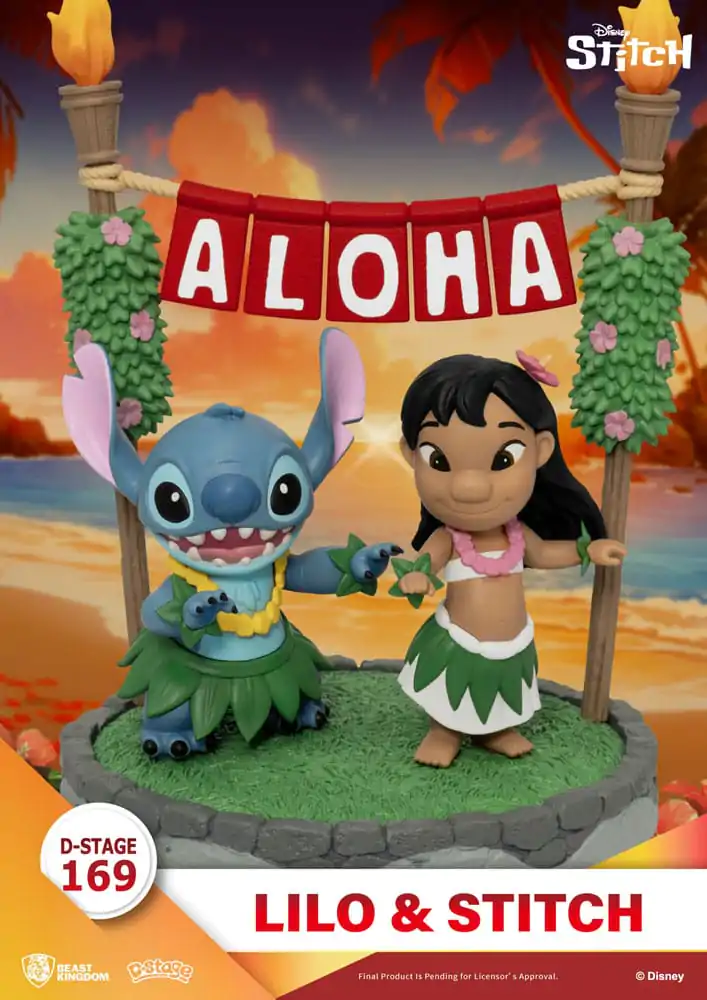 Lilo & Stitch D-Stage PVC Diorama Lilo & Stitch 16 cm fotografija proizvoda